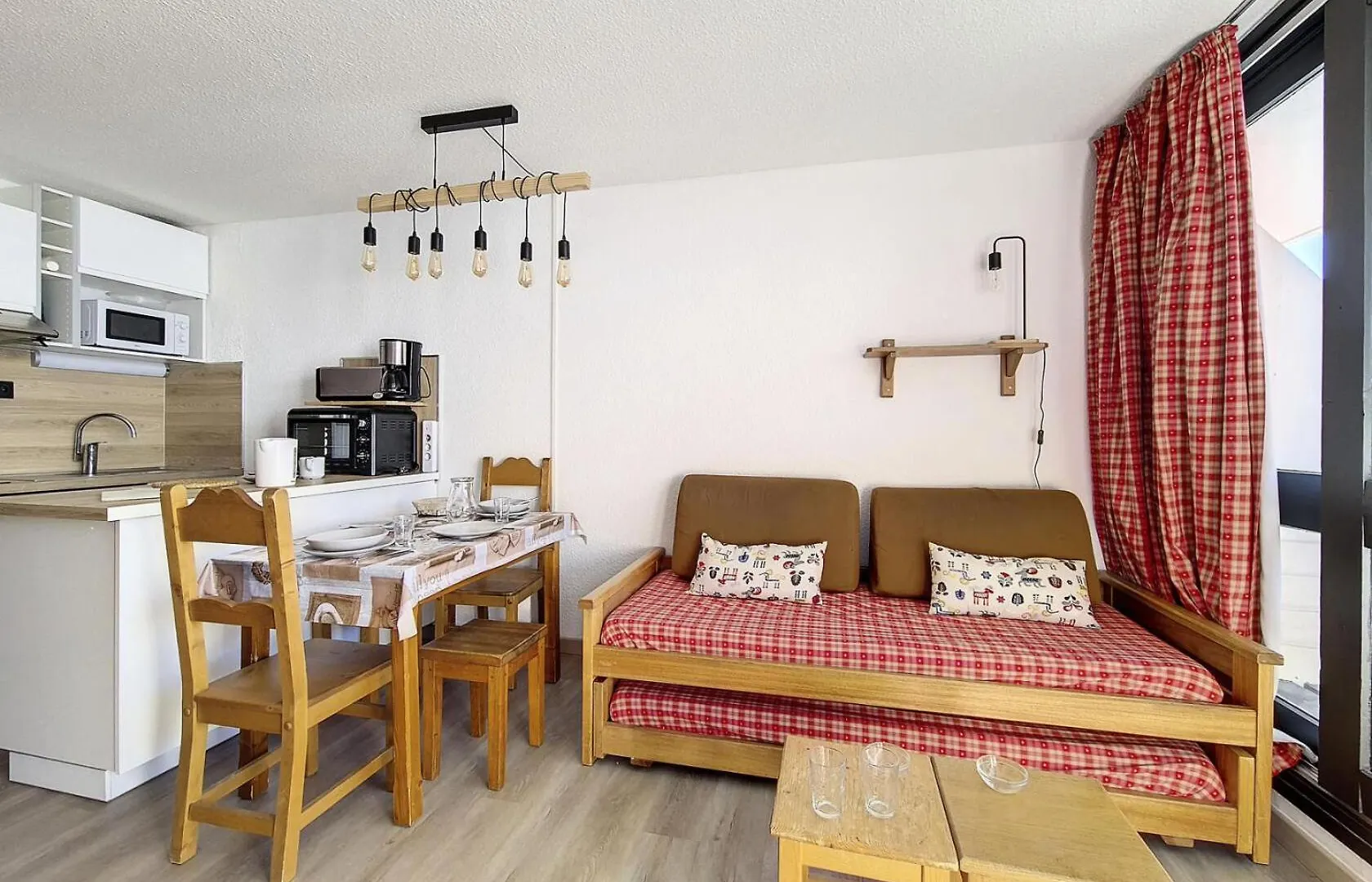 Residence Cote Brune - Studio Lumineux - Acces Direct Aux Pistes - Balcon Mae-3114 생마르탱 드 벨빌 아파트 생마르탱 드 벨빌