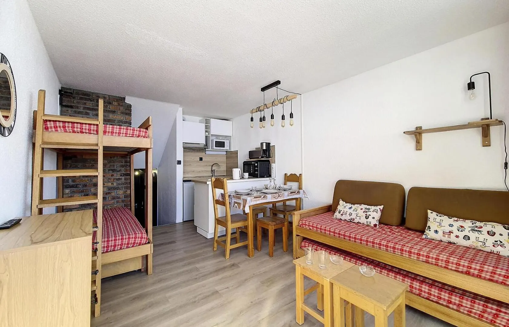 아파트 Residence Cote Brune - Studio Lumineux - Acces Direct Aux Pistes - Balcon Mae-3114 생마르탱 드 벨빌 프랑스